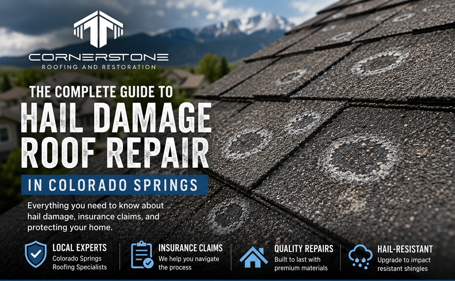 The Complete Guide to Hail Damage Roof Repair in Colorado Springs
