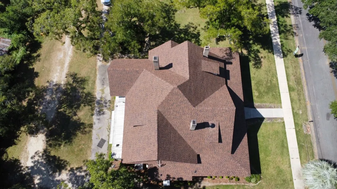Completed roof replacement in Fountain, CO